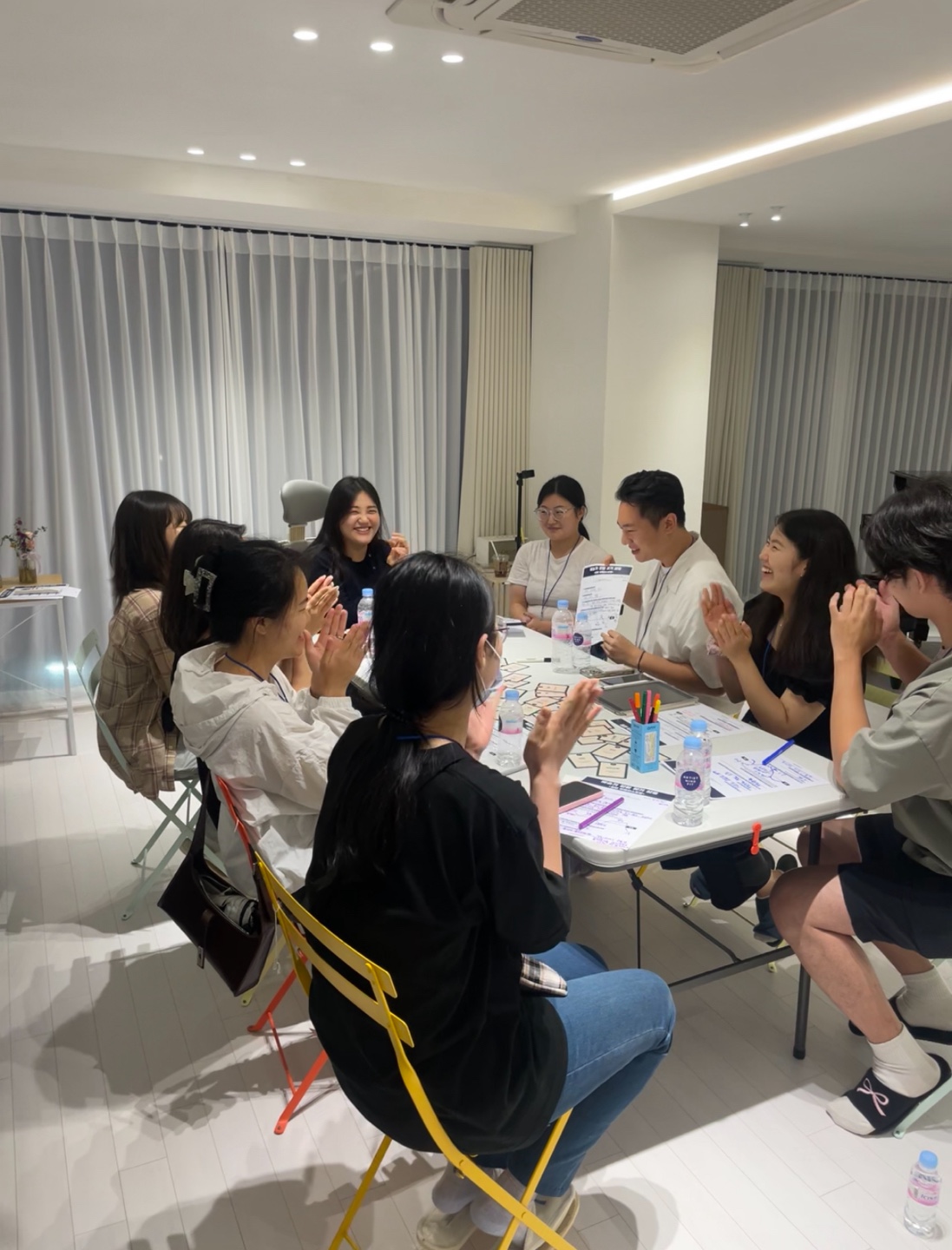 단체 예술 프로그램 현장